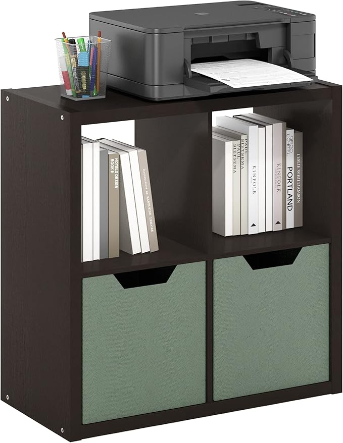 Furinno Cubicle Open Back Decorative Cube Storage Organizer by Furinno-FitsYourSpaceFitsYourBudget