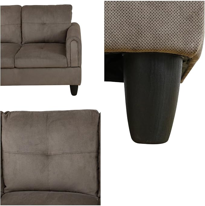 Convertible Sectional Couch, Large L Shaped Couch - Image 6