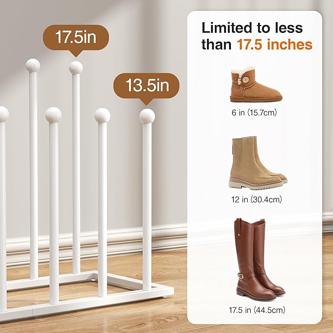 pickpiff Boot Rack Organizer Tall Boots, Free Standing Shoe Racks - Image 5