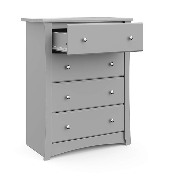 Storkcraft Crescent 4 Drawer Chest – GREENGUARD Gold Certified, Easy-to-Match - Image 4