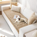 OTOB Couch Covers for Dogs Washable, Non Slip Plush Sofa Cover Kids Pet by OTOB