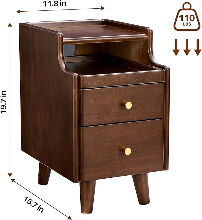 Uniclinens Narrow Nightstand - Image 2