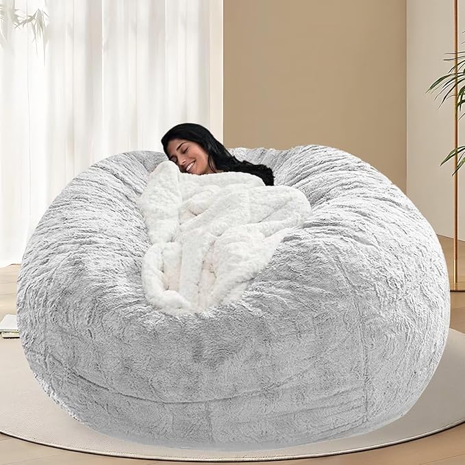 BCU Oversized Bean Bag Cover Comfy Beanbag Chair by BCU