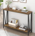 EXCEFUR Entryway Table, Narrow Sofa Console Tables Behind Couch, Modern Entry by EXCEFUR