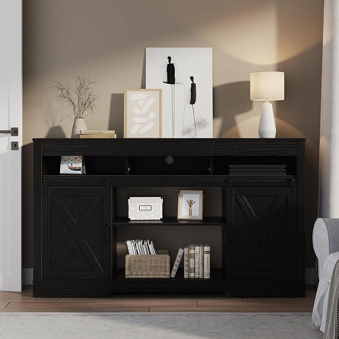 RoyalCraft Farmhouse TV Stand for 23" Fireplace - Image 7