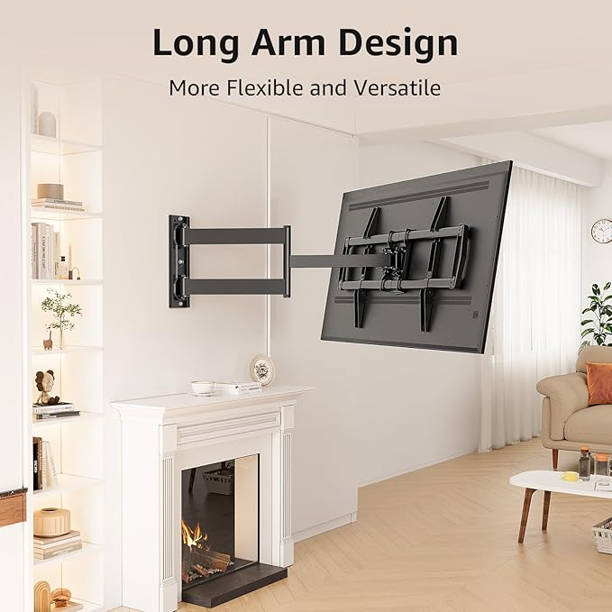 MOUNTUP Corner TV Wall Mount for Most 42-75 Inch TVs - Image 6