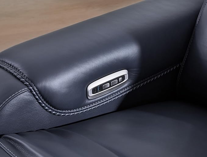 Signature Design by Ashley Mercomatic Contemporary Leather Match Wall Hugger - Image 12