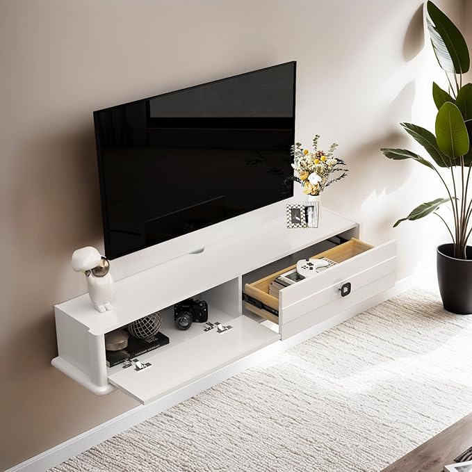 Pmnianhua High Gross Floating TV Stand, Floating Entertainment Center - Image 3