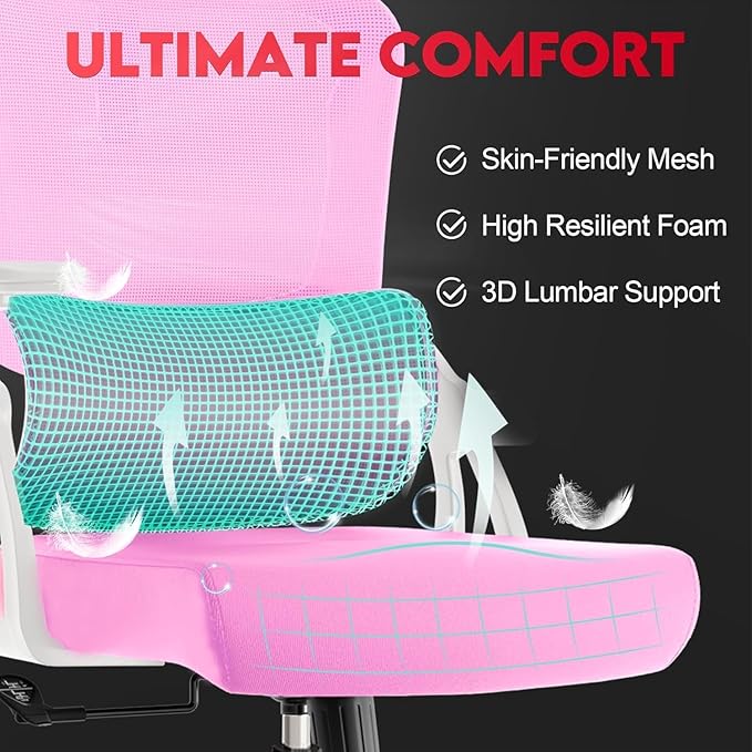 Ergonomic Office Chair - 400LB Comfy Desk Chairs - Image 3