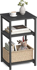 VASAGLE Side Table, Small End Table, Tall Nightstand by VASAGLEbySONGMICSHOME