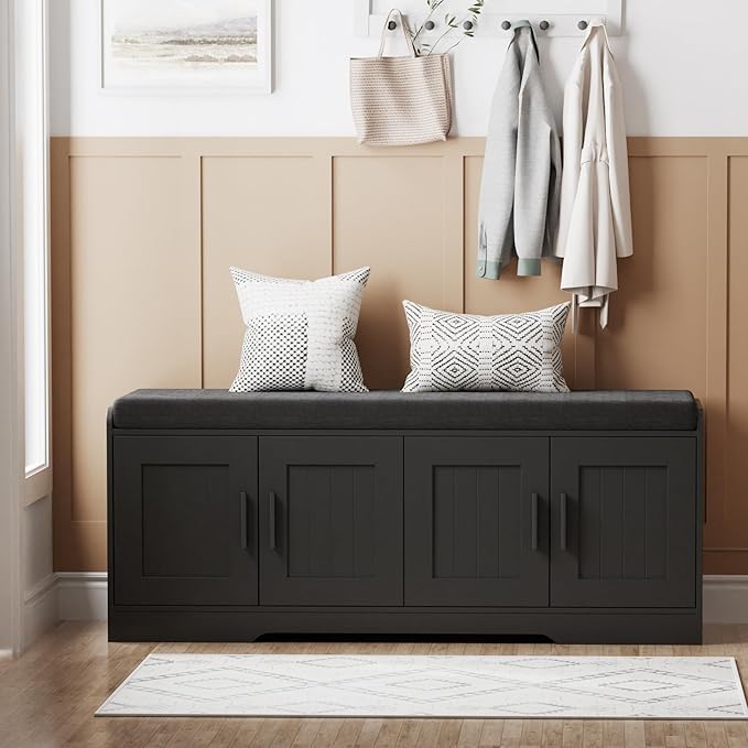 2-Tier Storage Bench, Shoe Bench - Image 8