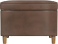 Home Decor | Dinah Collection Modern Storage Ottoman | Ottoman by Spatial+Order