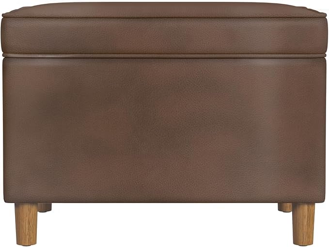 Home Decor | Dinah Collection Modern Storage Ottoman | Ottoman by Spatial+Order