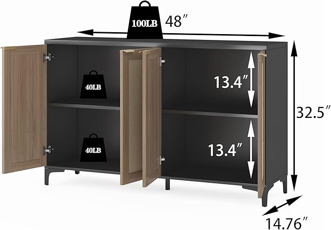 Sideboard - Buffet Cabinet - Image 2