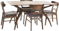 Christopher Knight Home Idalia Curved Leg Rectangular Dining Set, 5-Pcs Set by ChristopherKnightHome