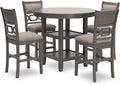 Signature Design by Ashley Wrenning Modern Diamond Patterned Counter Height by SignatureDesignbyAshley