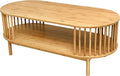 VaeFae Oval Coffee Table, Bamboo Coffee Table by VaeFaeDirect