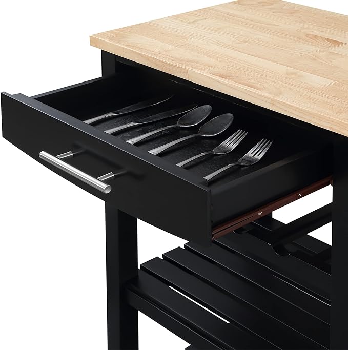 Convenience Concepts Ellaine 4 Tier Kitchen Cart - Image 3