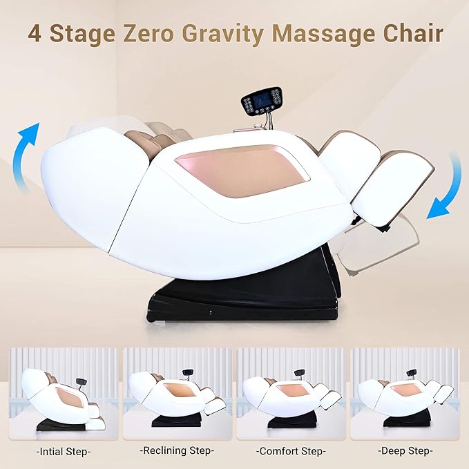 Massage Chair Full Body with Heat, Full Body Zero Gravity Shiatsu Massage Chair - Image 7