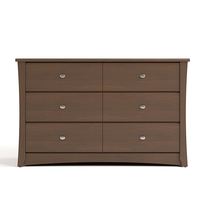 Storkcraft Crescent 6 Drawer Double Dresser – GREENGUARD Gold Certified - Image 3