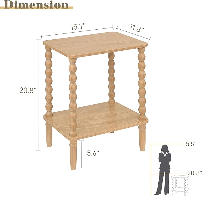 Small End Table, Couch Side Table - Image 3