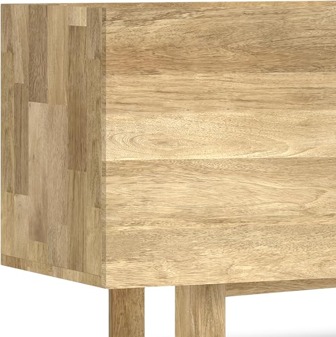 SIMPLIHOME Harrow Solid Mango Wood 60 inch Wide Contemporary Modern TV Media - Image 7