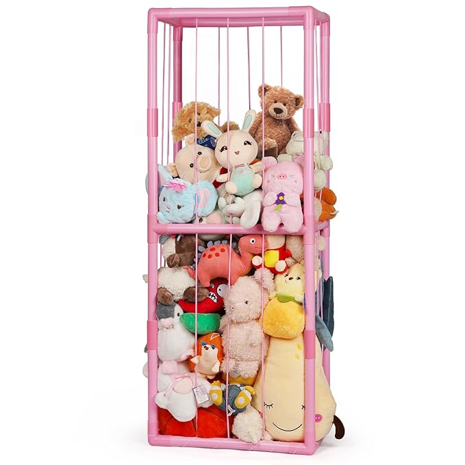 Stuffed Animal Zoo Storage Stuffed Animal Holder PVC Plush Storage Organizer by Ibnotuiy