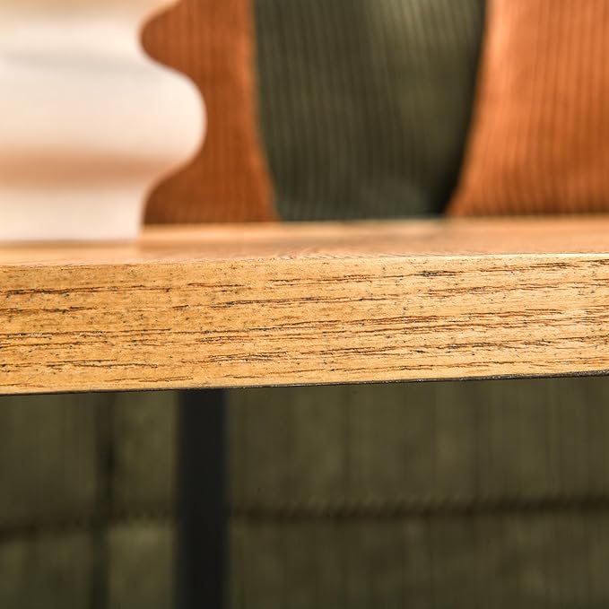 Solid Wood Oval Coffee Table - Image 6
