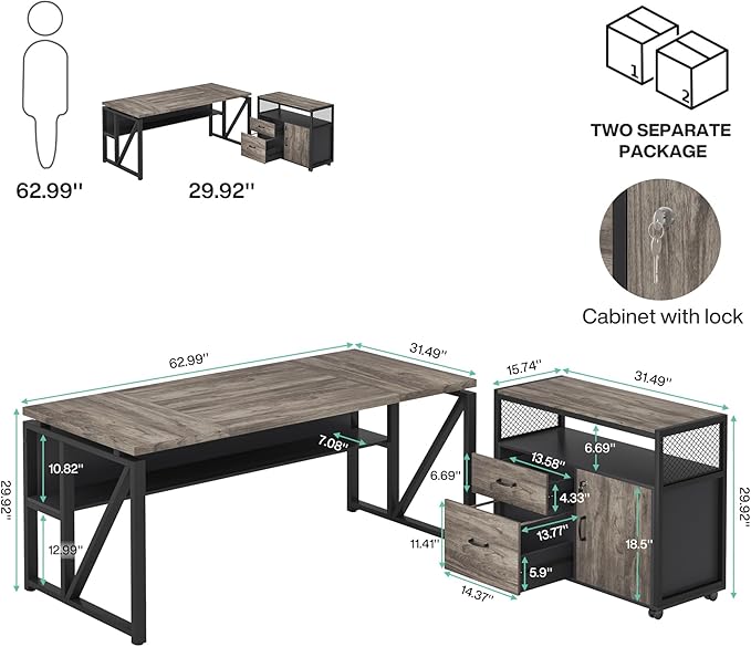 Tribesigns Office Compute rDesk - Image 2