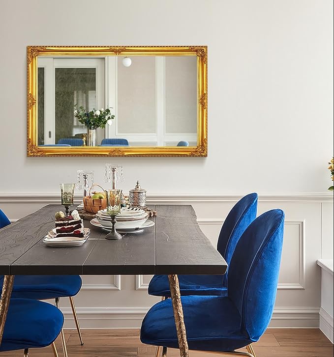 Vintage Wall Mirror, Bedroom - Image 9