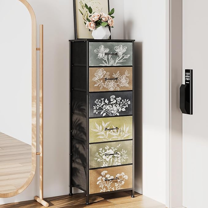Tohomeor Vintage Dresser Vertical Nightstand by Tohomeor