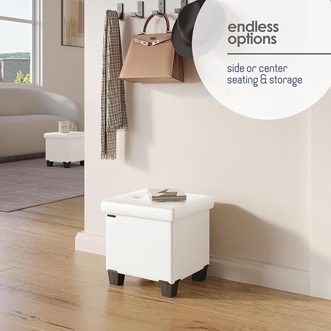 STORAGEBUD Storage Ottoman Cube - Image 6