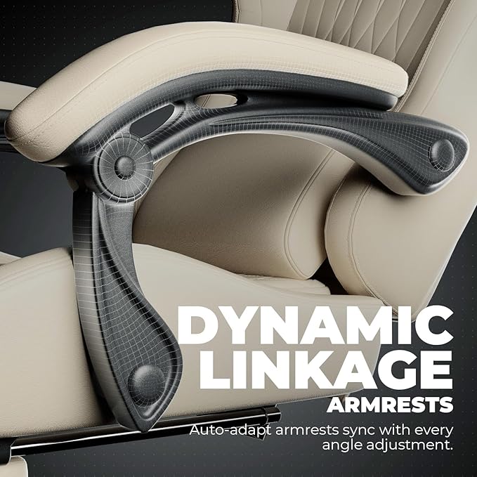 GTPLAYER ACE-PRO Music Gaming Chairs – Built-in Speakers, App Support & - Image 6