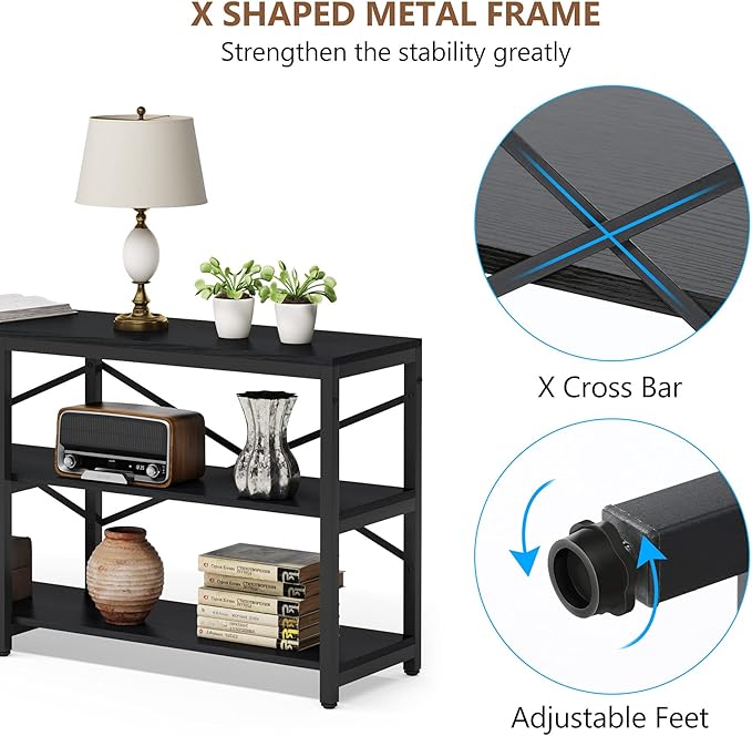 Tribesigns 70.9 Inch Extra Long Console Table, Modern Sofa Table Behind Couch - Image 7