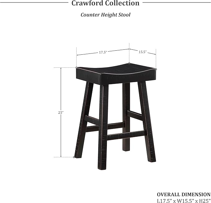 Lexicon Saddle Bar Stools Set of 2 Barstools - Image 5