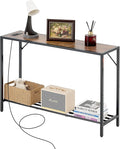 VEVOR Narrow Console Table, 41.7" Behind Couch Shelf by VEVOR