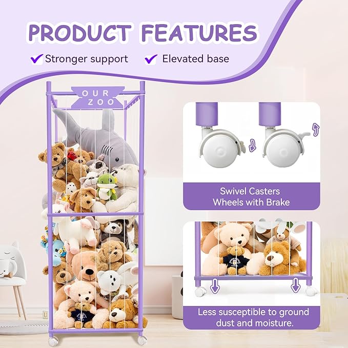 Stuffed Animal Storage Zoo - Image 4