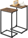 C Shape End Table, Large Surface Couch Table, C Table Sofa Side End Table by Unknown