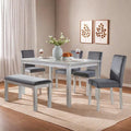 Dining Table Set for 5, 6 Piece Dining Room Table Set by Outdoorchairs