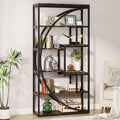 Tribesigns Bookshelf, Industrial 5-Tier Etagere Bookcase, 70.8 inch Tall by Tribesigns