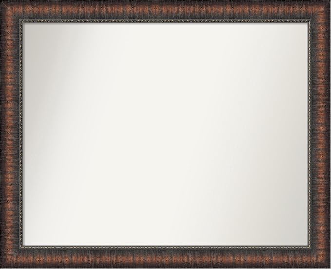 Amanti Art White Bathroom Mirror by AmantiArt