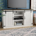 Farmhouse TV Stand for 60inch Television Stand, Entertainment Center by FAVSH