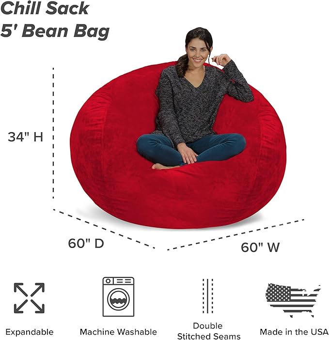 Chill Sack Bean Bag Chair - Image 3