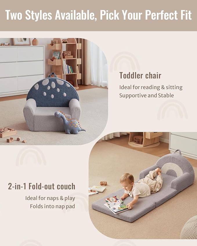 Blissful Diary Toddler Chair Comfy, Foam Kids Chair - Image 4