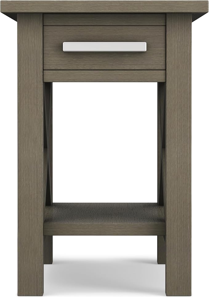 SIMPLIHOME Kitchener SOLID WOOD 14 inch Wide Rectangle Contemporary Narrow Side - Image 6