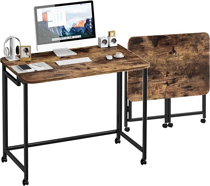 JSB Small Folding Computer Desk by HomeFurniture