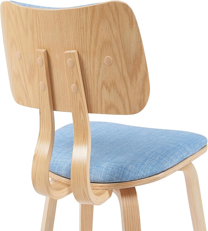 Armen Living Jaguar Mid-Century Dining Chair - Image 6