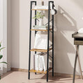 Ladder Shelf, Bookshelf Bookcase, Freestanding Corner Storage Shelve by Hzuaneri