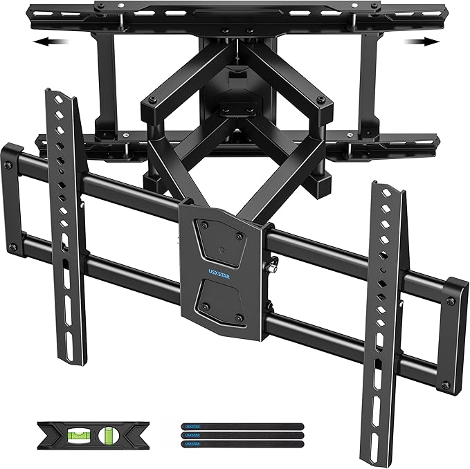 Full Motion TV Wall Mount 24 inch Studs by USXSTAR