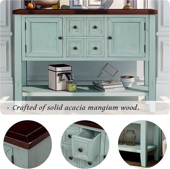 Merax Wood Farmhouse Buffet Sideboard Table - Image 7